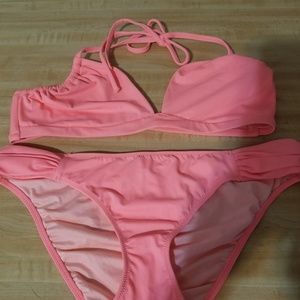 Victoria's secret coral bikini size medium